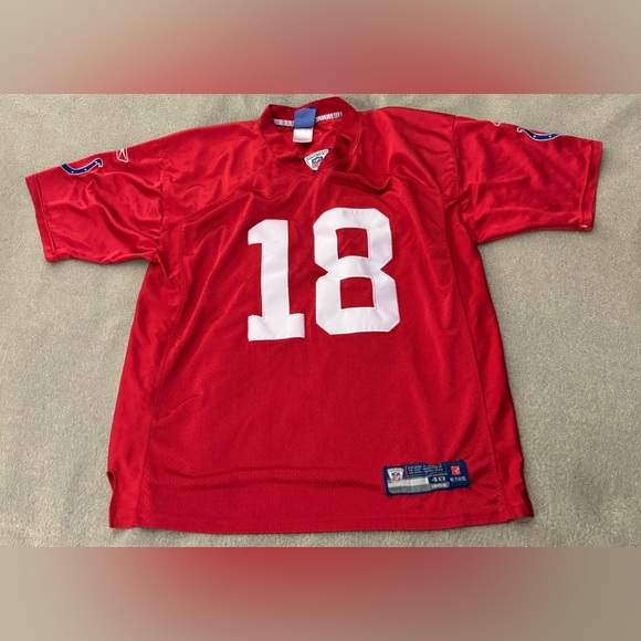 NFL Team Apparel Peyton Manning Indianapolis Colts Red Jersey Size 48 - Picture 5 of 9